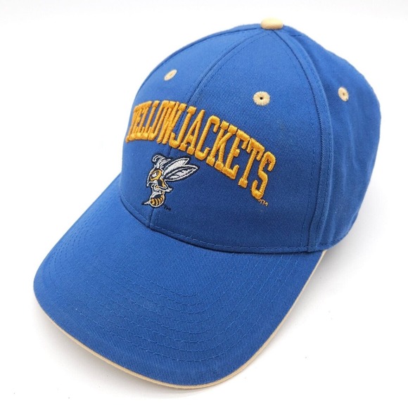 Georgia Tech Yellow Jackets Champion Strapback Hat Baseball Cap College Blue - Picture 1 of 7